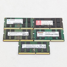 Assorted Micron, SK Hynix More 80GB 5x16GB DDR4 SO-DIMM PC4-2666 RAM