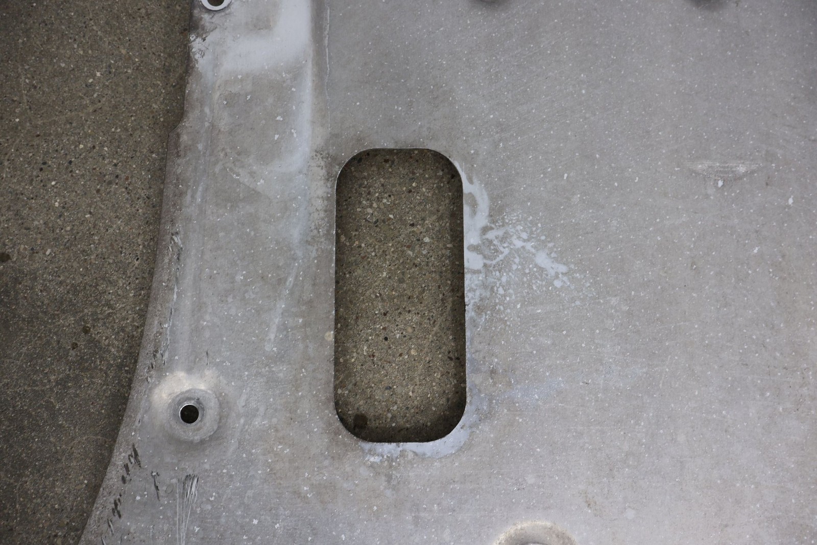Aston Martin V8 Vantage Rear Lower Skid plate P/N 6G33K17C857AB
