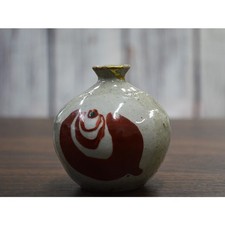 Japan's modern Kintsugi pottery Japanese ceramic small vase for a single flower