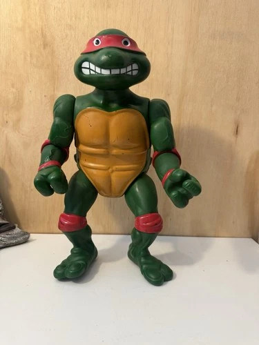 VINTAGE TEENAGE MUTANT NINJA TURTLES 1989 GIANT RAPHAEL ACTION FIGURE 13”