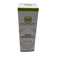 Benevolent Nourishment Liquid Chlorophyll Alcohol Free Dietary Supplement 59ml