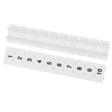 20 Pcs Terminal Marker Strip,ZB6 Terminal Blocks Marking Labels (1-10)