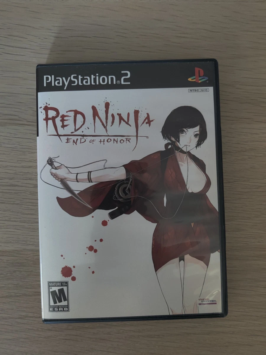 Red Ninja End Of Honour – Jeu PS2 PAL FR Complet, Bon état