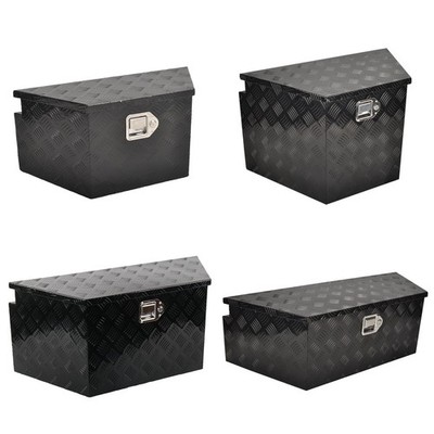26/29/33/34/39/49 Inch Aluminum Pickup Truck Trailer Storage Tongue Tool Box
