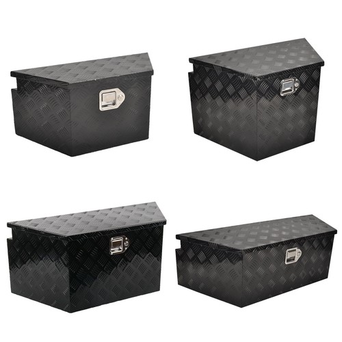 26/29/33/34/39/49 Inch Aluminum Pickup Truck Trailer Storage Tongue Tool Box - Picture 1 of 19