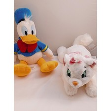 Donald  Daisy Duck Disneyland Parks 16" Plush Sailor Disney World Stuffed Toy
