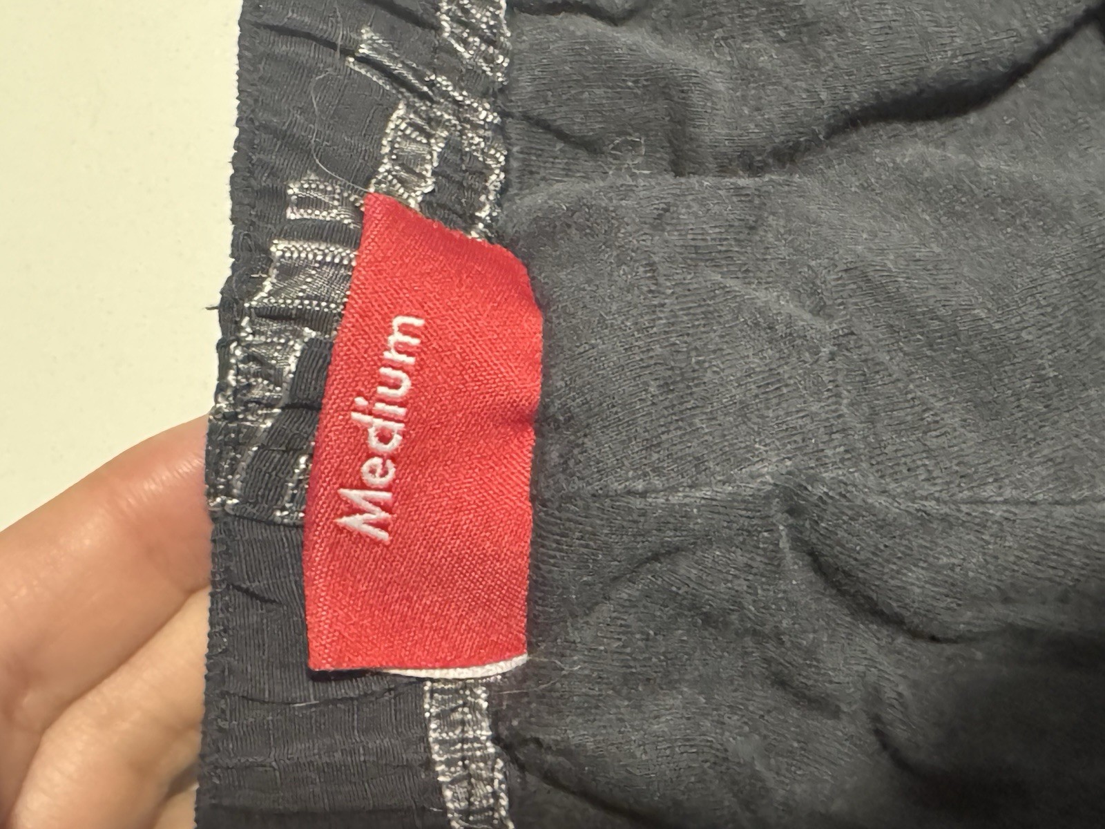 Supreme Repeat Logo Windpants Size Medium Black - image 4