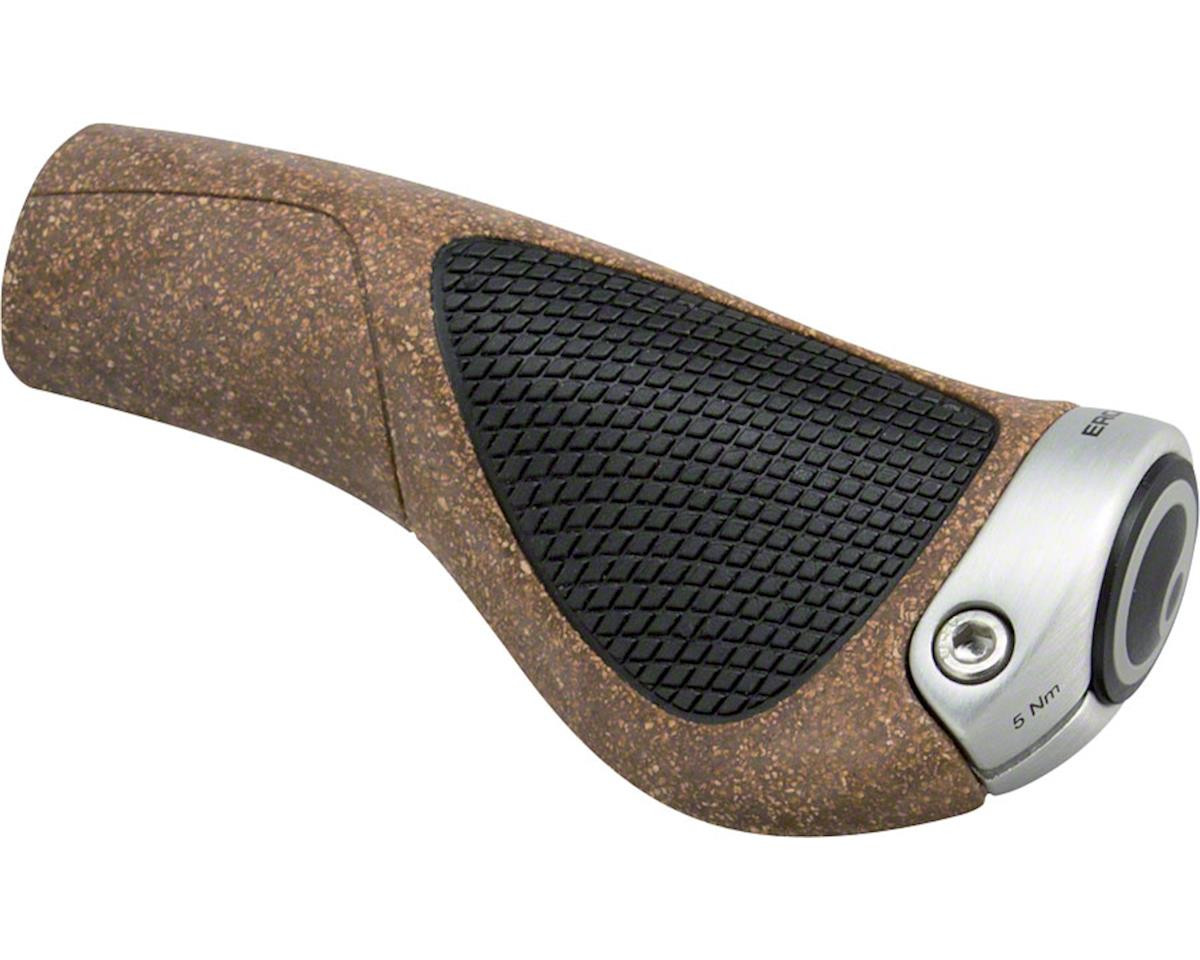 Ergon GP1 BioKork Grips (Black/Tan)