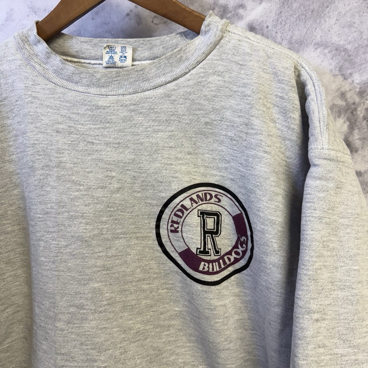 VTG 80s Champion Reverse Weave Double Face Sweatshirt L 23.5