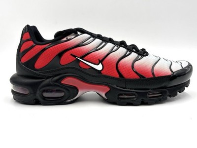 Nike Air Max Plus Pure Platinum University Red Black White DM0032-017 Men s 10.5