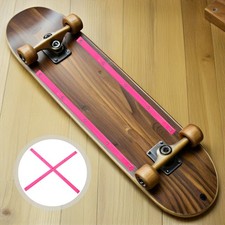 2 Pcs Skateboard-schienen F&uuml;r Deck Skateboard-Schienensto&szlig;stange Schienenschutz