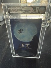 1988 E.T. The Extra Terrestrial VHS Sealed Front Watermark VGA 75 