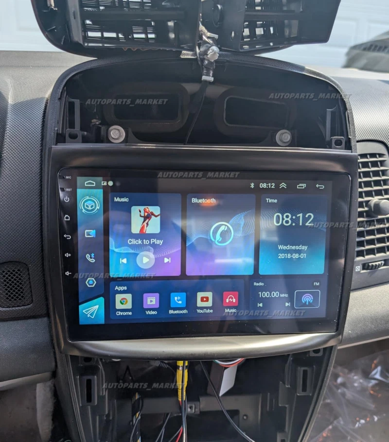 4+64GB Android 15 Car Radio Stereo For Cadillac CTS SRX 2003-2007 GPS Carplay Foto 4 de 4