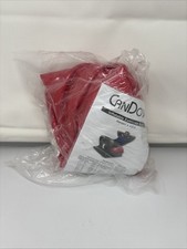 New CanDo Inflatable Exercise Ball - Red - 29.5 Inches