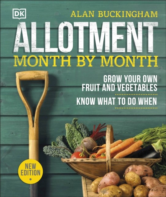 Allotment Month By Month by Alan Buckingham (Hardback Book)