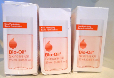 Bio-Oil Skincare Body Oil Moisturizer Scars & Stretch Marks 0.85oz Each 3-PACK