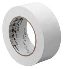3M Duct Tape, White, 50 yd L, 1 in W 1-5