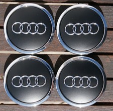 Produktbild - 4 AUDI 8T0601170A ORIGINAL Felgendeckel Nabenkappen Nabendeckel