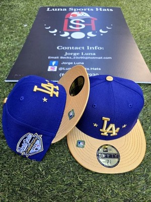 Los Angeles Dodgers キャップ 7 3/8 LA Gold Dodgers 7 3/8 | eBay