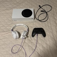 Microsoft Xbox Series S 512GB White Console - Cord Included With Controller