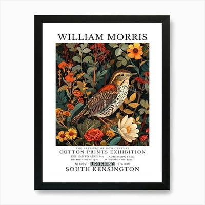 Baumwolldrucke Ausstellung 35 Kunst Pri gerahmtes Wandbild Poster Leinwanddruck Bild