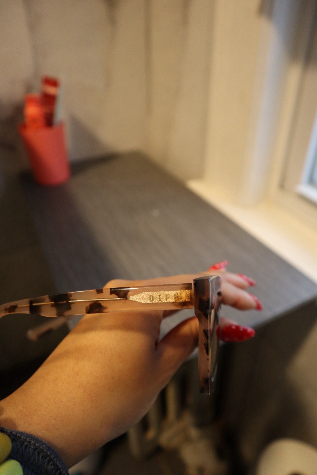 Diff Eyewear Tortoise Shell Square Women's Sungla… - image 4