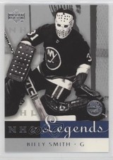 2001-02 Upper Deck Legends Billy Smith #45 HOF 05w6