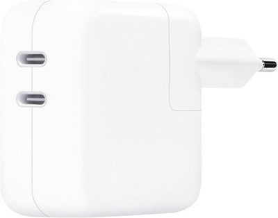 APPLE Netzadapter 35W Dual USB-C Power Adapter weiß B-WARE