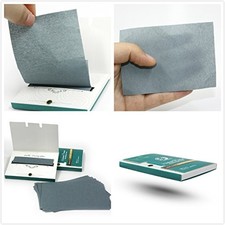 Travel Makeup Mirror with Facial Oil Blotting Sheets 100 Count Rose