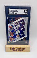 2009 Donruss Threads Century Proof Tom Brady Randy Moss Maroney #4 SGC 8 /100