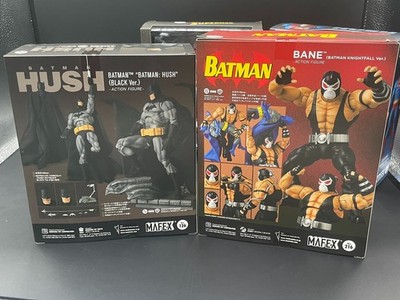 MAFEX No.126 Batman HUSH Black Ver. & No.216 Bane Knightfall Ver