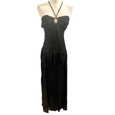 Reformation Elegant Formal Black Tie Whimsigoth Witchy Maxi Dress Size 6