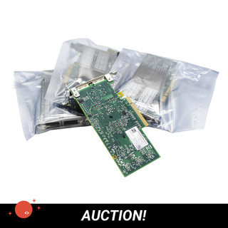 4 schede di rete DELL/MELLANOX ConnectX 3 40 Gb/s doppia porta R17HV LP QSFP PCIe Gen3 x8