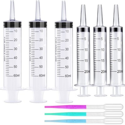 60ml + 20ml Syringe for Liquid set - Syringes without Needle 20+60ML, 20+60ml 