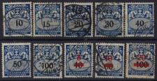 Polska WMG D31-D42 kasowane zestaw 1