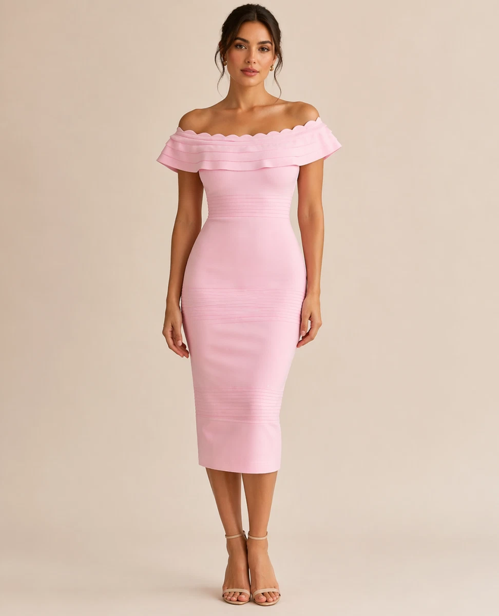 Off the Shoulder Bodycon Dresses for Women for sale | eBay