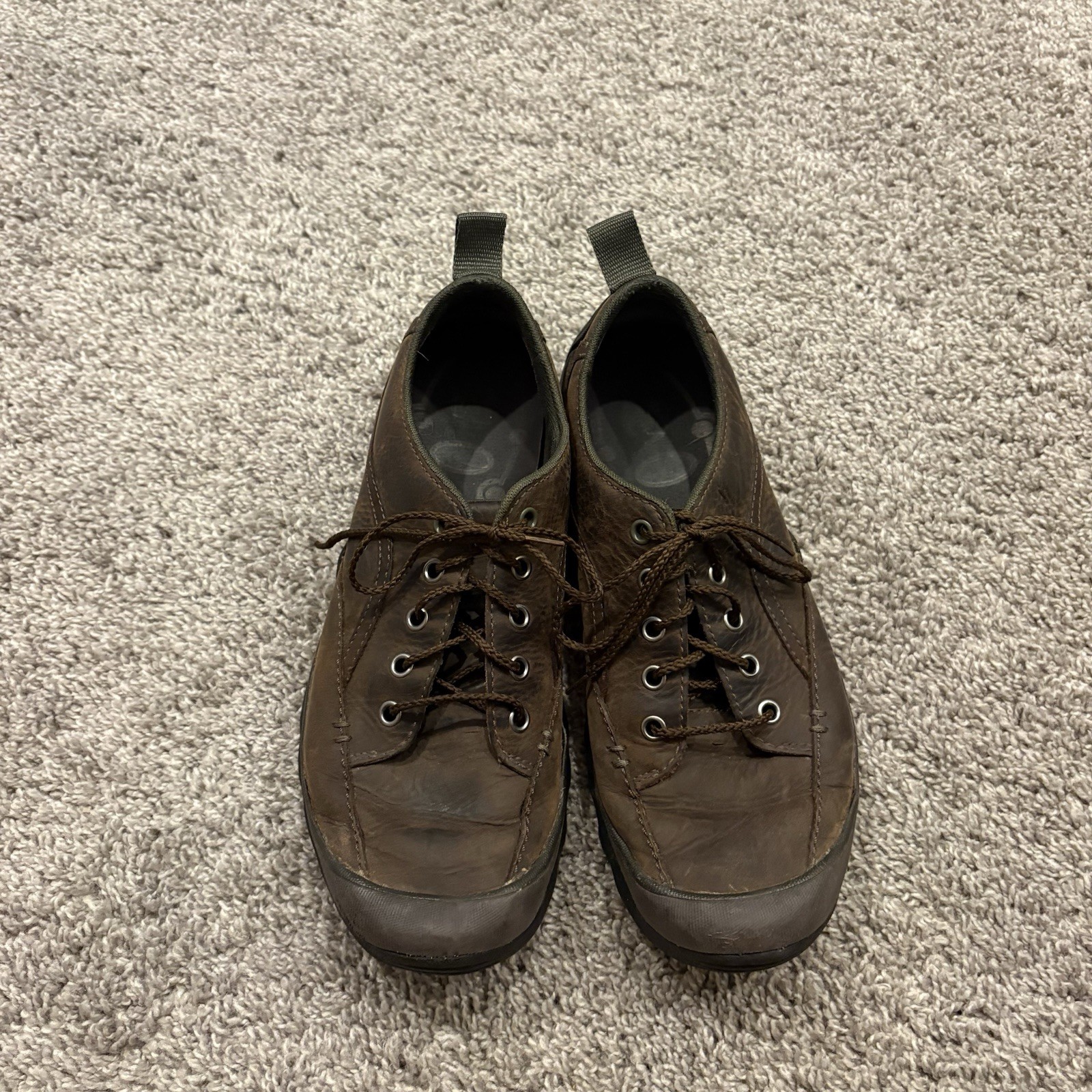 Scarpa stringata MERRELL uomo taglia 9 trekking trekking Loess cacao J15391 marrone trail