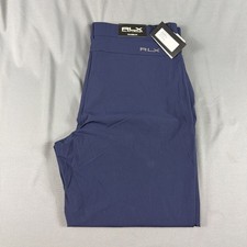 RLX Ralph Lauren Golf Pants Tailored Fit 36 x 30 Navy Nylon NWT MSRP 160
