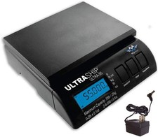 UltraShip 55 lb. Digital Postal Shipping & Kitchen Scale,55 lb / 25 kg capacity
