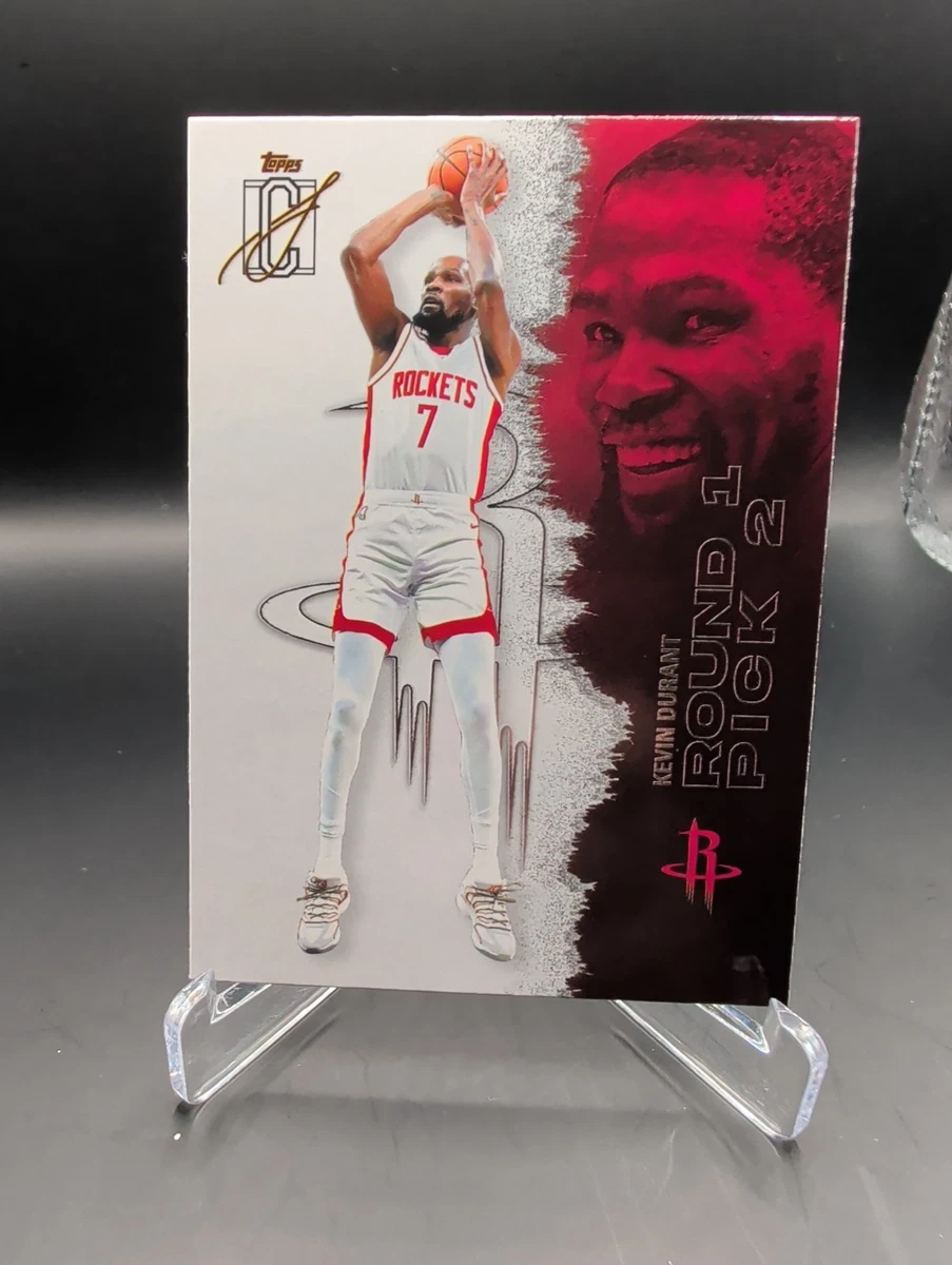 Topps Kevin Durant Basketball Autographed Sports Trading Cards