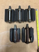 Schwinn Lot of 5 Early Script 1960's Left Side Pedals  Parts