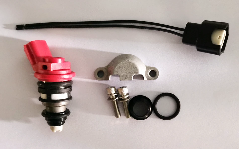 6 x Inyector de combustible compatible con Nissan 300ZX 1990-1994 3,0 L V6 VG30DE VG30DETT Z32 Turbo Foto 3 de 3