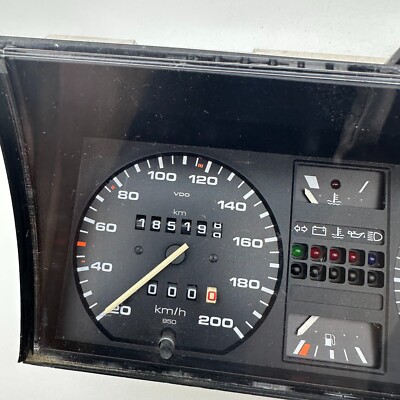 Golf VW 0 II speedometer instrument Cluster cluster mk2