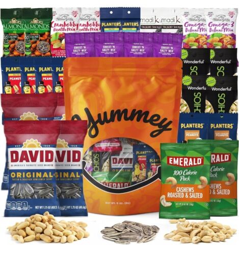 30ct Healthy Individual Nuts Trail Mix Snack Variety Packs Lot