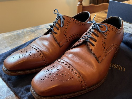 Herren Gent’s, Loake 1880 Byron Braun Schuhe 8.5F