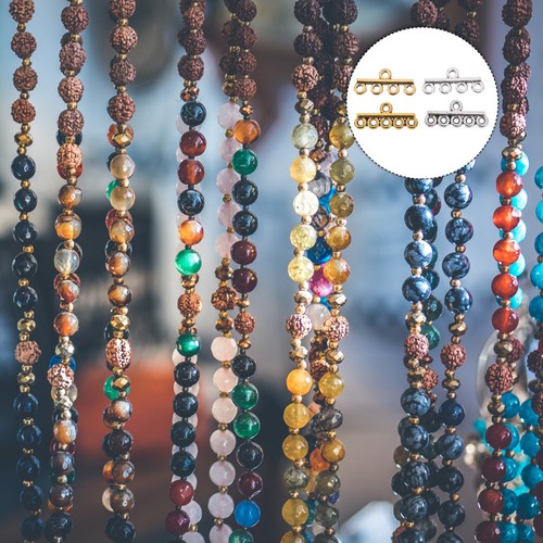 40 Pcs DIY Jewelry Button Jewellery Closure Clasps Bracelet Necklace Supplies - 第 10/12 張圖片