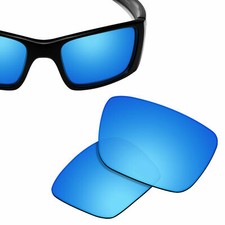 Replacement Lenses for-OAKLEY Fuel Cell Sunglasses Blue UVA UVB-Polycarbonate