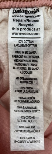 Patagonia Funhoggers Shorts 4” Inseam 57160 Sunfade Pink Women’s SMALL NWT - Picture 9 of 10