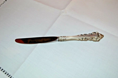 Gorham Medici Sterling Silver Dinner Knife 9 1/8" Heavy Sterling Silver No Monos