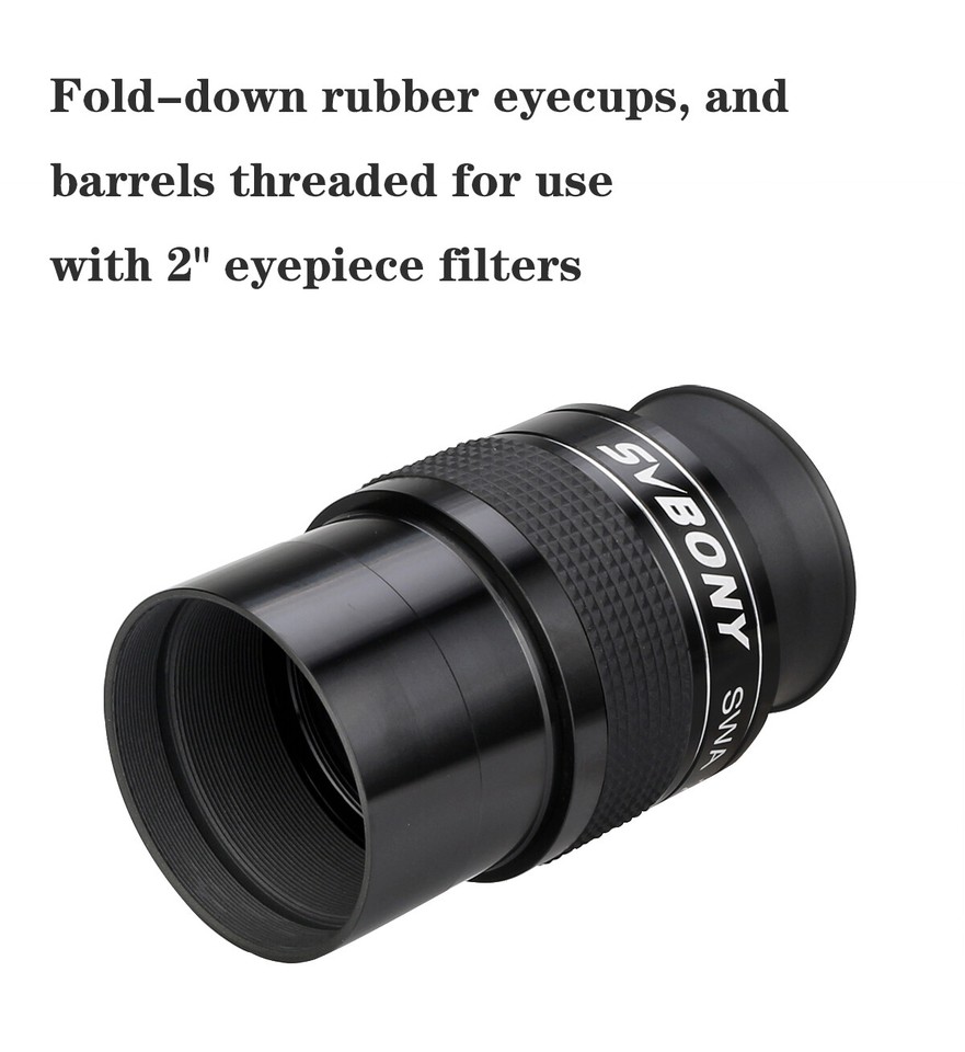 Astronomy Viewing Equipment SVBONY SV154 2-Inch Telescope Eyepiece - 26mm Super Wide Angle 70 Degree View For Astronomy SVBONY Astronomy - View #6